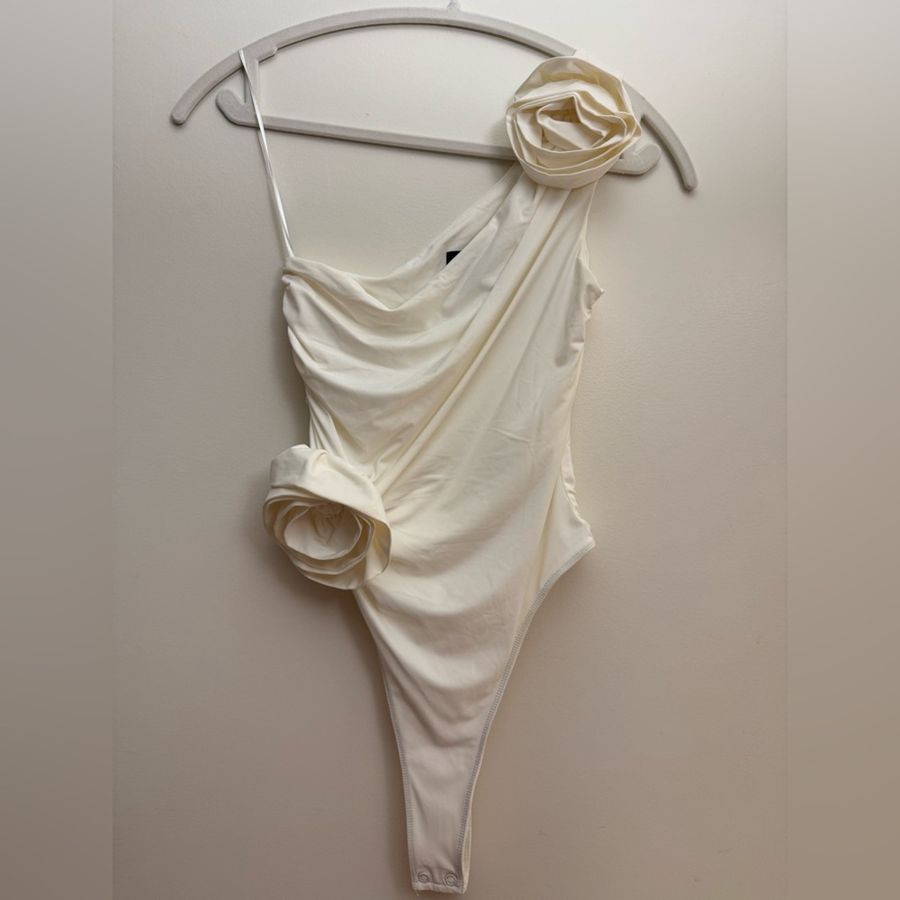 Bardot Cream Bodysuit